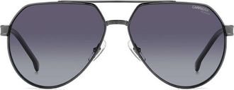 Carrera Aviator, Dark Ruthenium Frame Sunglasses - Gray