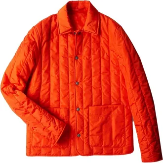 Montedoro Red quilted padded jacket - men - Polyamide - 50 - Orange