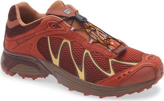 Salomon XT-Whisper Red Ashes Sneaker in Pecan Brown/Chili/Mustang at Nordstrom, Size 10.5