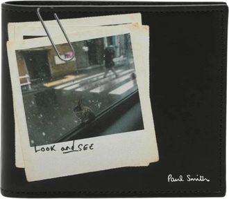 Paul Smith Heren, Accessoires, Zwart, Maat: ONE Size Leer