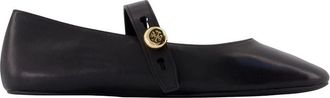 Tory Burch Romy Mary Jane - Dames - Ballerinas - Zwart - 41 EU - Schoenen