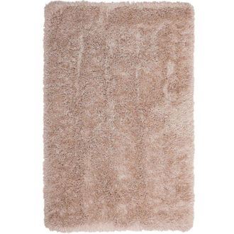 Beliani Beliani - Tappeto shaggy rettangolare di color beige 160 x 230 cm Cide