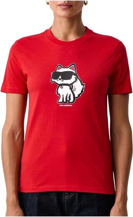 Karl Lagerfeld Mujer, Camisetas, Rojo, Talla: XL