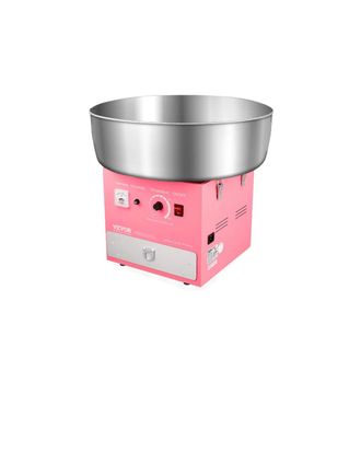 OEM M&aacute;quina De Algod&oacute;n De Az&uacute;car, 1000 W De Potencia, Control De Temperatura, Color Rosa