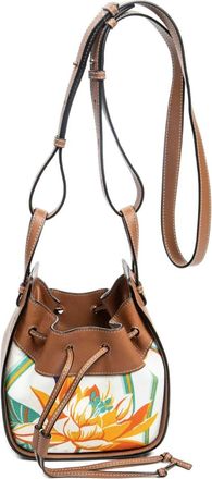 Loewe x Paula Ibiza Borsa a secchiello Hammock mini - Toni neutri