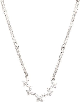 APM Monaco butterfly pendant silver-plated necklace - women - Silver Plated - One Size