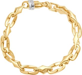 Pompeii3 Mens Link 14k Gold (49gram) or Platinum (80gram) 9mm Bracelet 8.5
