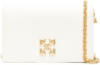 Off-white Jitney 0.5 leather shoulder bag - women - Calf Leather - OS