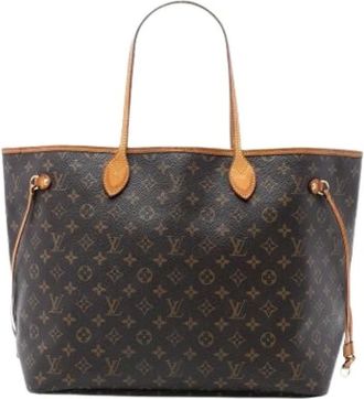 Louis Vuitton Pre-owned Tote Bags, female, Brown, Size: ONE SIZE Pre-owned Neverfull GM Tote Bag