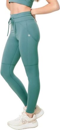Sergio Tacchini Silvia Leggings in Duck Green at Nordstrom, Size Xx-Large