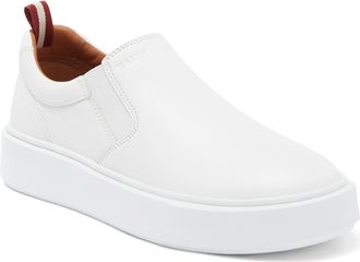 Bally Charles 6240397 Mens White Lamb Leather Sneakers
