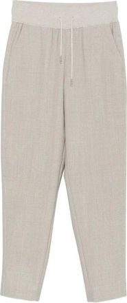 PANICALE Panicale, Dames, Broeken, Grijs, Maat: M Leer