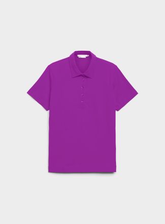 Contemporaine Womens Organic cotton plain Polo Shirt shirt