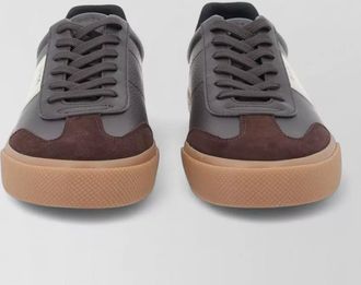HUGO BOSS leather low-top sneakers