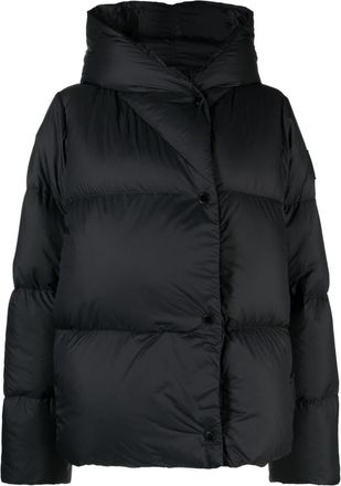Canada Goose Rhoda hooded puffer jacket - women - Polyamide/Polyamide/Duck Down/Duck Feathers - S - Black