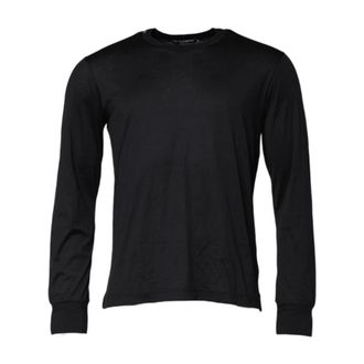 Dolce & Gabbana Heren, Tops, Blauw, Maat: XS Katoen