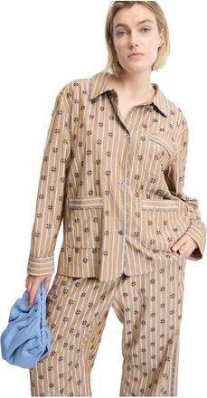 Munthe Jassen - Dames - Blouses & Shirts - Beige - Maat: S
