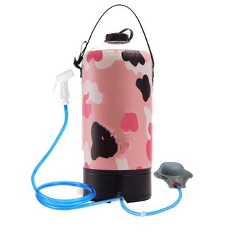 OEM Bolsa De Ducha Solar De 10 L, Port&aacute;til, Con Calefacci&oacute;n Solar Y Cabezal De Ducha, Ideal Para Senderismo Y Camping, Color Rosa