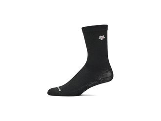 Smartwool Everyday Groovy Bloom Crew Socks Sock Black : MD (Womens Shoe 7-9.5), Merino/Nylon/Wool