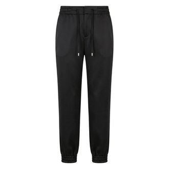 Philipp Plein Dames, Broeken, Zwart, Maat: M Katoen