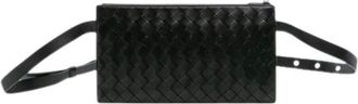 Bottega Veneta Pre-owned Belt Bags, female, Black, Size: ONE SIZE Pre-owned Belt Bag