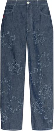 Marni Rechttoe-rechtaan jeans - Heren - Regular Fit Jeans - Blauw - W31 - Katoen - Jeans