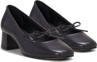 Vince Camuto Charley High Womens Heels Black : 9.5 M, Leather/Rubber