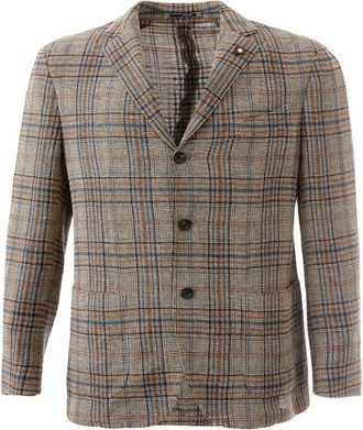 Lardini Linen Mens Blazer