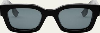 Fendi Mens Signature Oval Logo Sunglasses