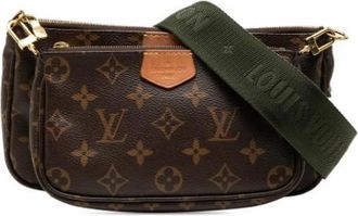 Louis Vuitton Pre-owned Multi-Pochette Accessoires - Dames - Vintage Schoudertas - Bruin - ONE Size - Vintage