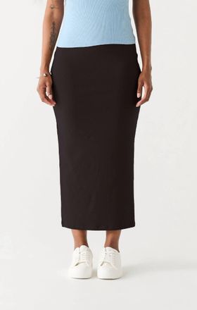 Dex Clothing Long Pencil Skirt In Black