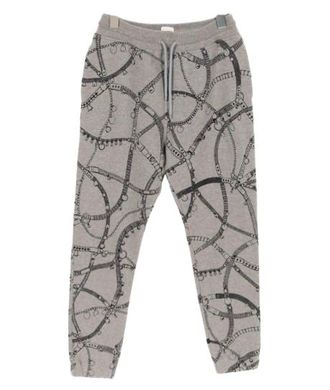 Herm&egrave;s Grey Tresor De Medor Jogging Pants Size L