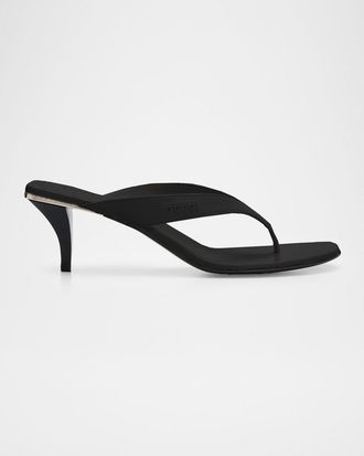 Gucci 55mm Vittoria Leather Horsebit Sandals