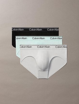 Calvin Klein Pack de 3 Slips - Microfibre Stretch