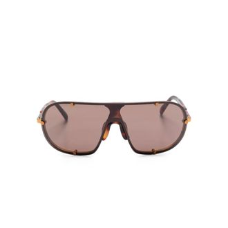 Dries Van Noten Sunglasses, unisex, Multicolor, Size: ONE SIZE 216 C4 Aviator Sunglasses