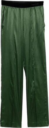 Tom Ford Satijnen broek - Groen