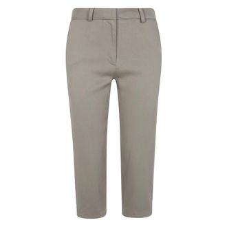Frankie Shop Cropped Broeken - Dames - Vrijetijds broeken - Groen - XS - Broeken