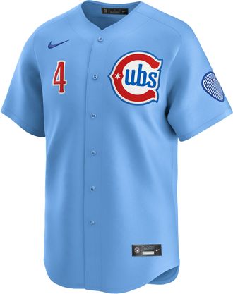 Nike Pete Crow-Armstrong Chicago Cubs Nike Mens Dri-FIT MLB Limited Jersey in Blue | LM250ECZEJ9-E19