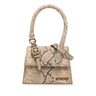 Jacquemus Pre-owned Mini Bags, female, Beige, Size: ONE SIZE Pre-owned Le Chiquito