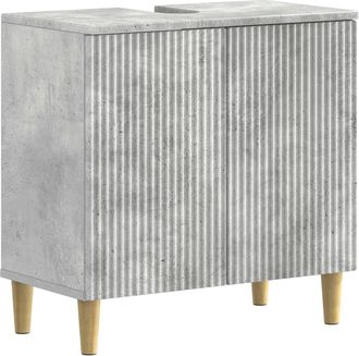 vidaXL Mueble De Lavabo Para Ba&ntilde;o Arnhem Gris Hormig&oacute;n Vidaxl