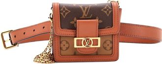 Louis Vuitton Dauphine Bumbag Reverse Monogram Canvas BB belt bag - Marrone