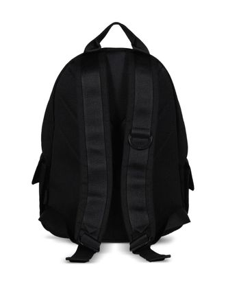 Yohji Yamamoto Logo Nylon Backpack - Black
