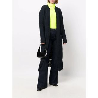 Antonino Valenti Chunky Knit Cardigan - Black