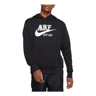 Nike Sportswear Club Fleece New York Hoodie Black CQ7205-010