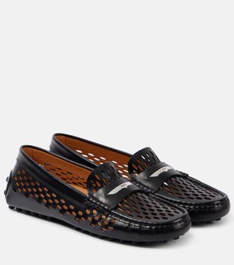 Tod's Gommino cutout leather driving shoes