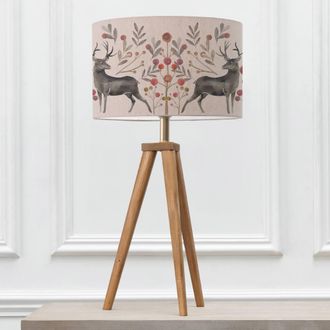 Voyage Maison Aratus Table Lamp With Edo Eva Lampshade in Brown