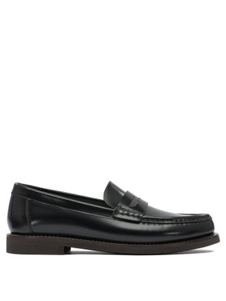 Brunello Cucinelli Zwarte Rubber Loafers