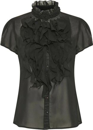 Saint Tropez Mujer, Blusas y Camisas, Negro, Talla: S