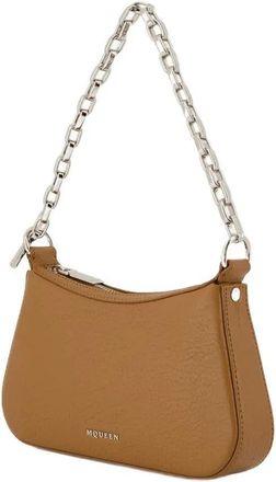 Alexander McQueen Alexander McQueen Crossbody Bags - T-Bar Mini Purse - Alexander Mcqueen - Leather - B - Gr. unisize - in Braun - für Damen