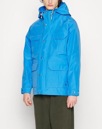 The North Face Mens Dryvent Mountain Parka Jacket Blue Clothing > Coats &